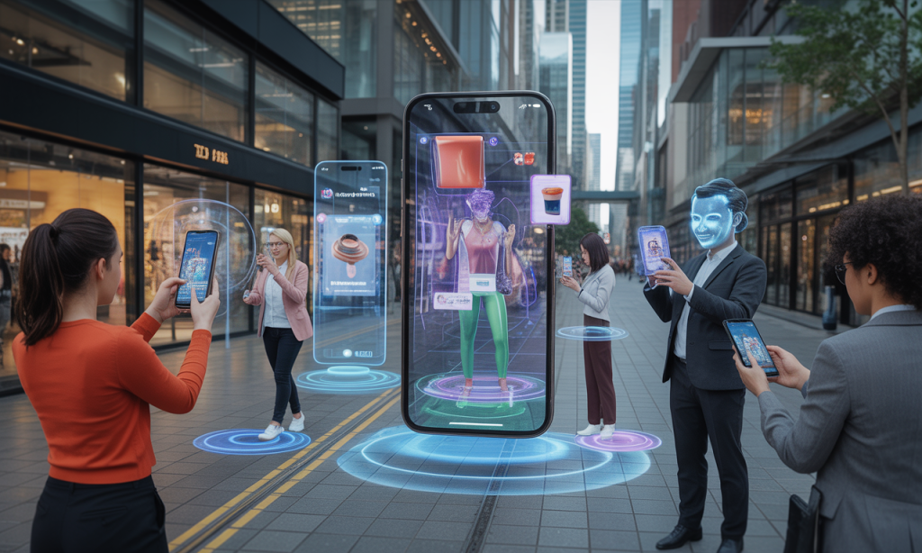 découvrez comment le marketing mobile peut exploiter les applications de réalité augmentée pour offrir des expériences innovantes et engageantes aux utilisateurs.